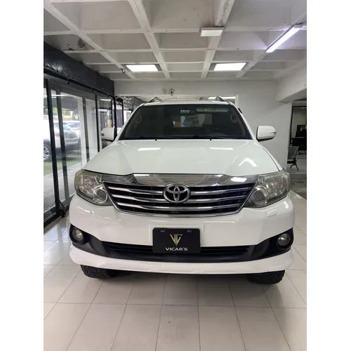 Toyota Fortuner 2013 Blanco Caracas
