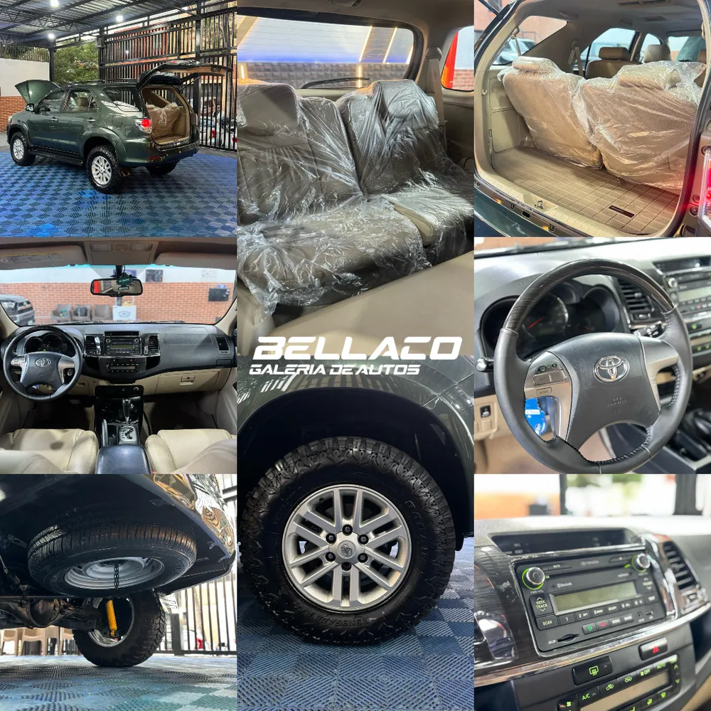Toyota Fortuner 2014 Verde Caracas