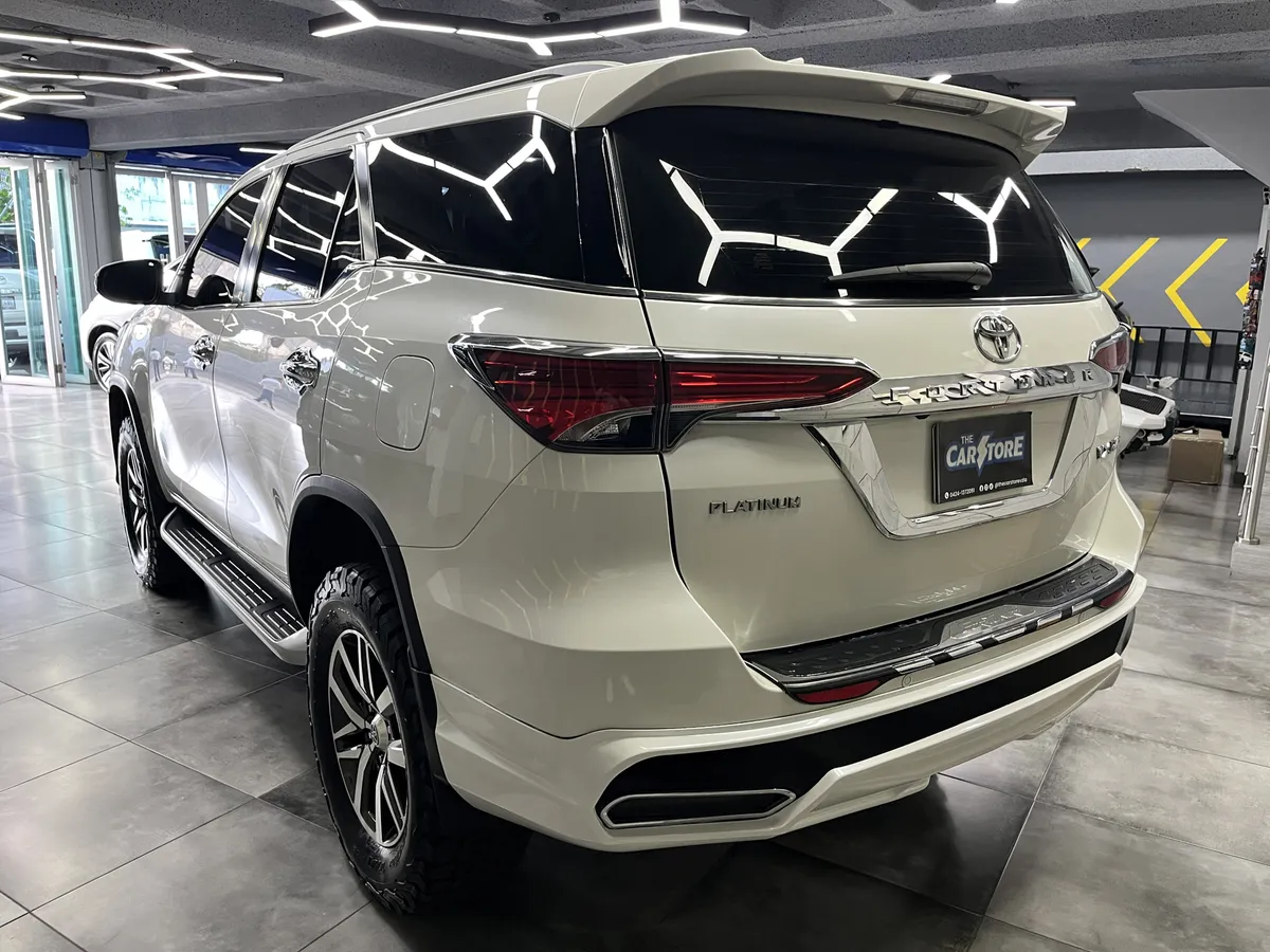 Toyota Fortuner Platinum 2020 Blanco Caracas