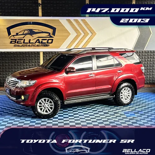 Toyota Fortuner SR 2013 Rojo Caracas
