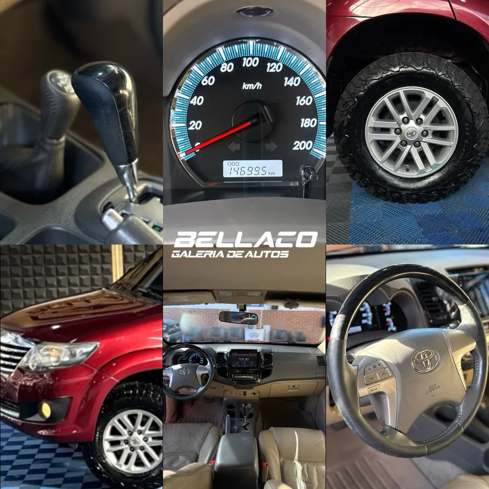 Toyota Fortuner SR 2013 Rojo Caracas
