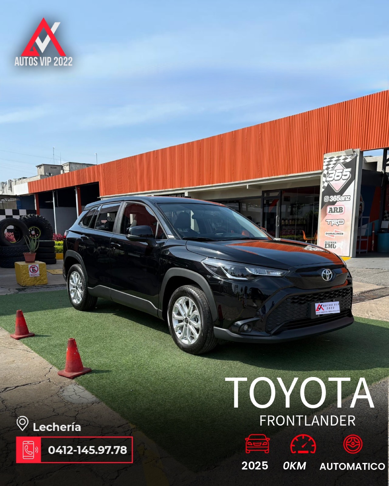 Toyota Frontlander 2025 Negro Lechería