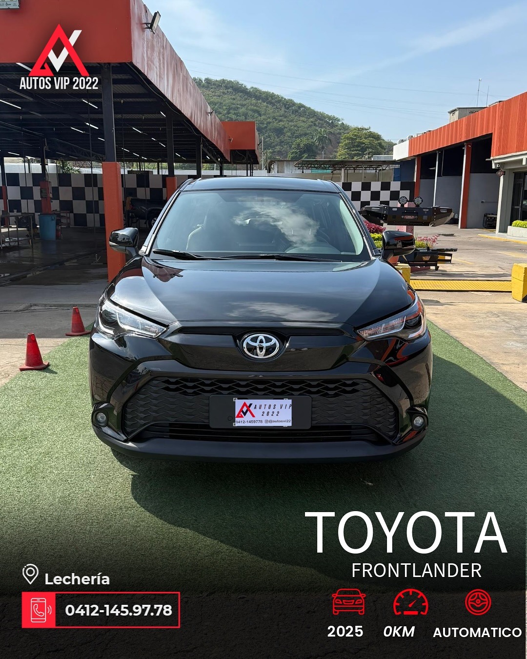Toyota Frontlander 2025 Negro Lechería