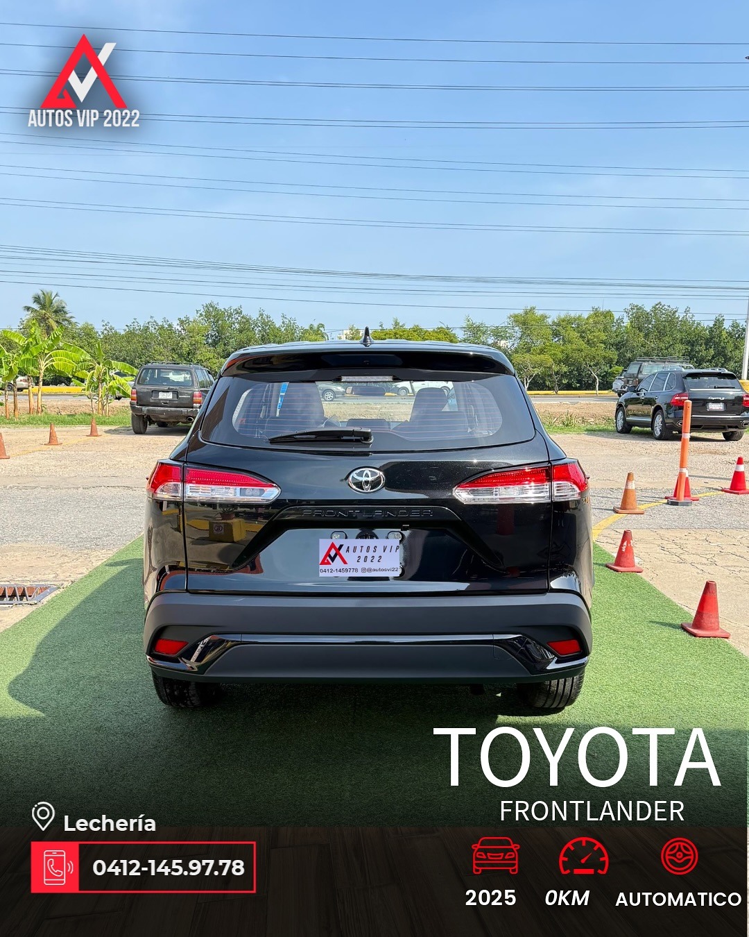 Toyota Frontlander 2025 Negro Lechería