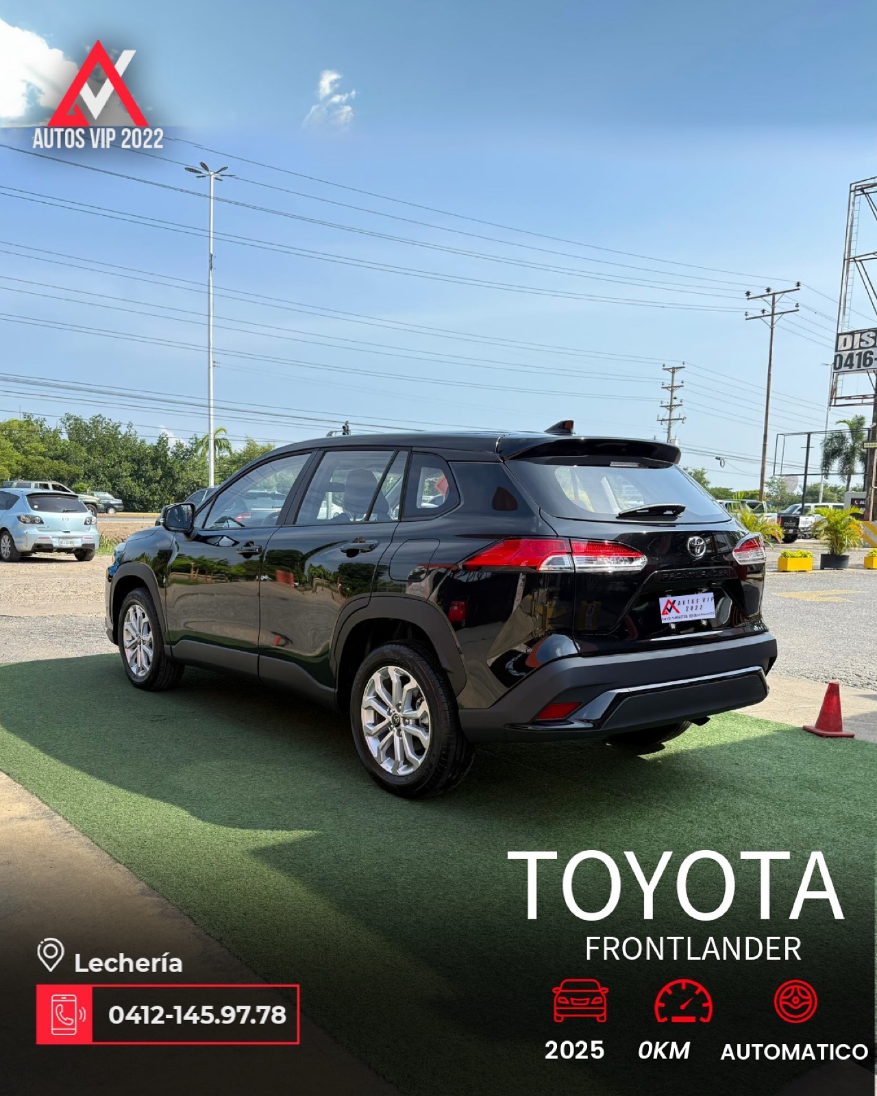 Toyota Frontlander 2025 Negro Lechería