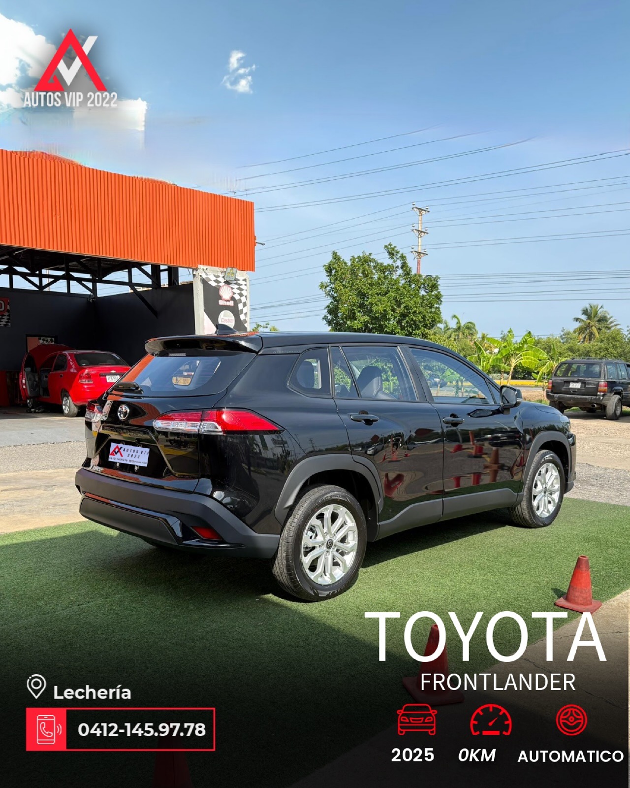 Toyota Frontlander 2025 Negro Lechería