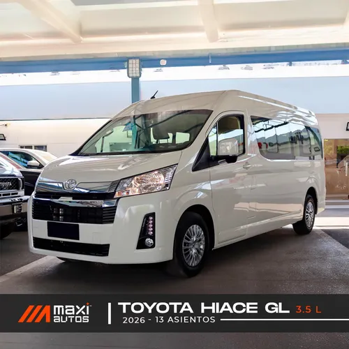 Toyota Hiace GL 2026 Blanco Caracas