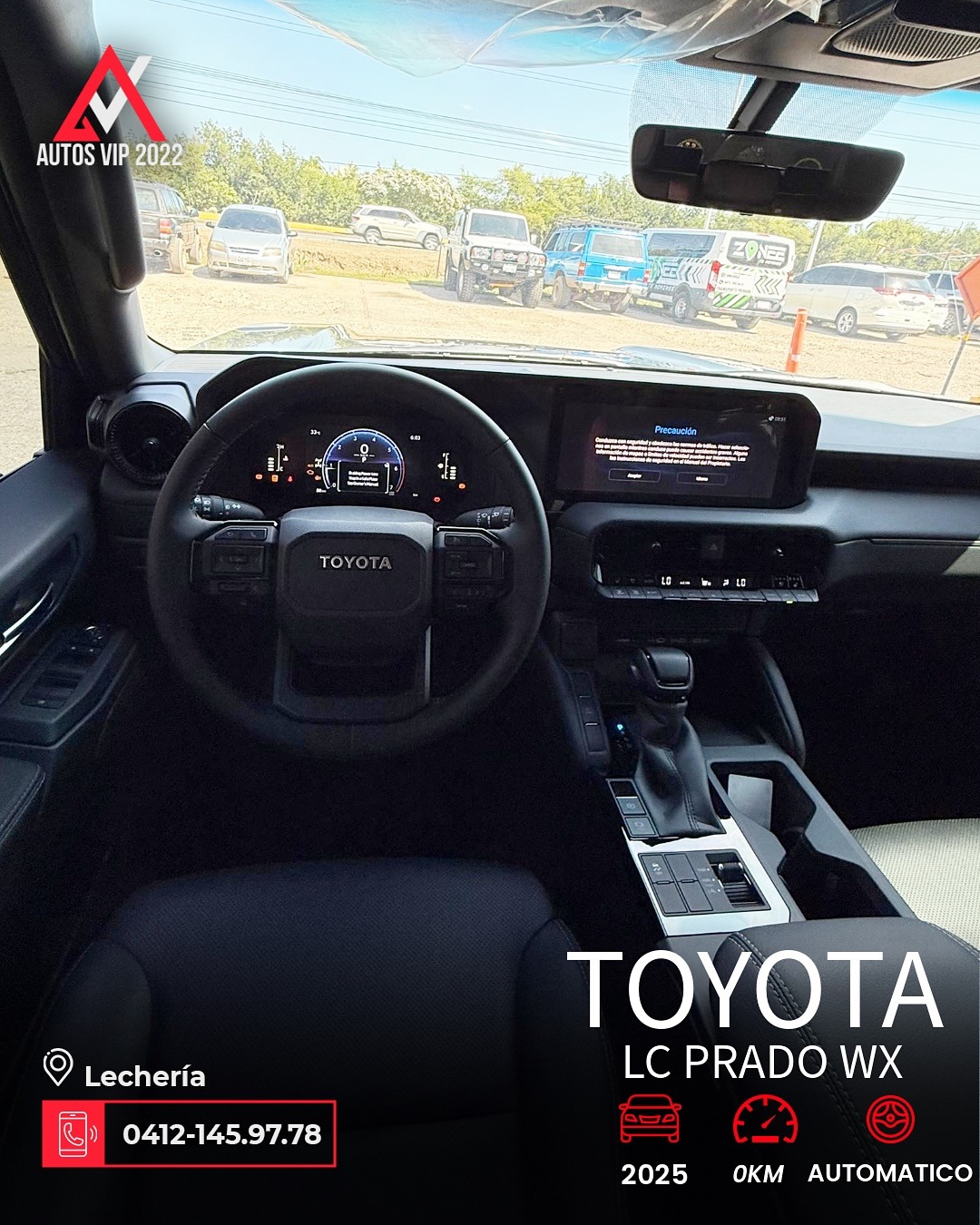 Toyota LC Prado WX 2025 Gris8
