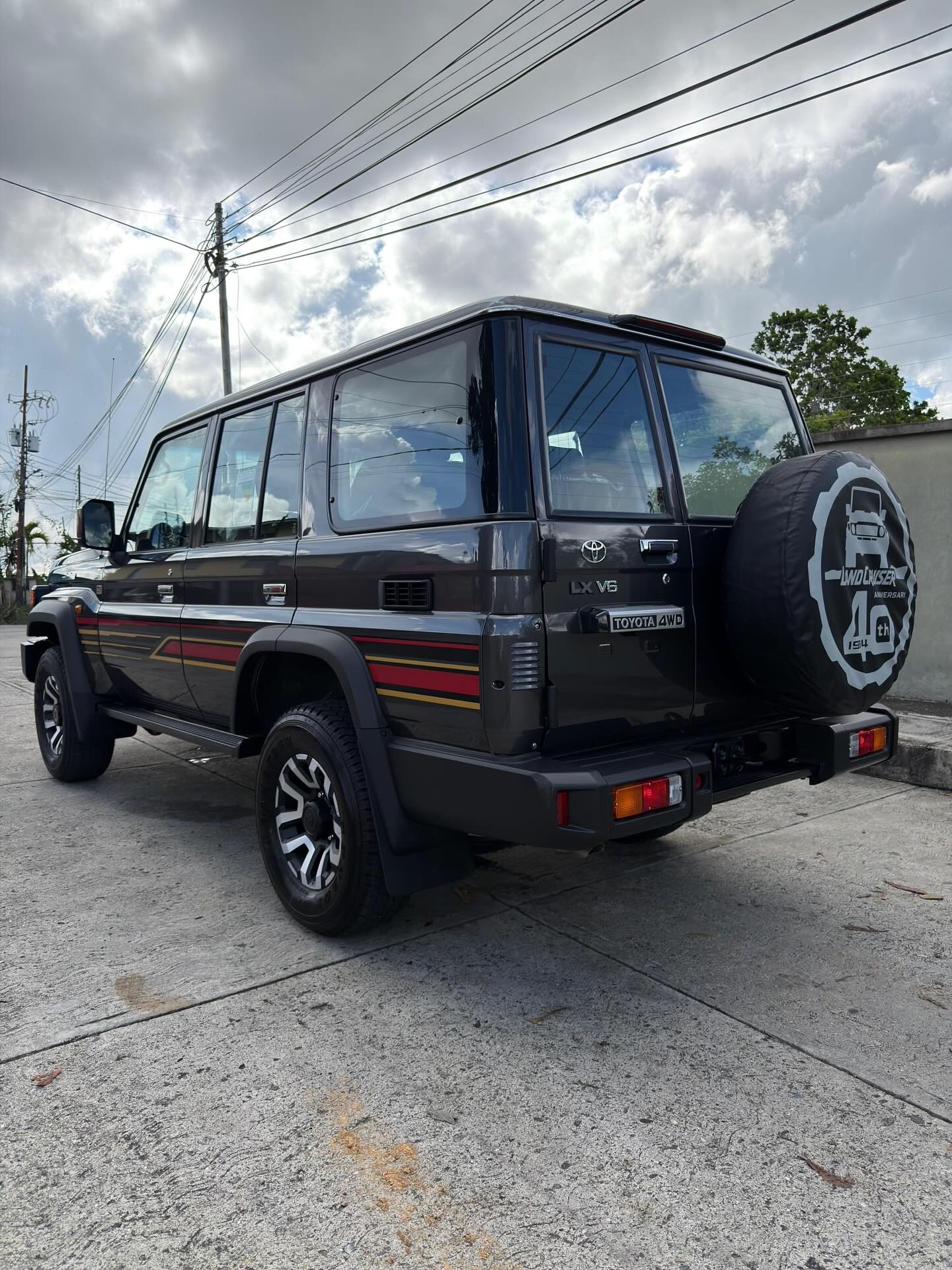 Toyota LC Serie 76 2025 negro5