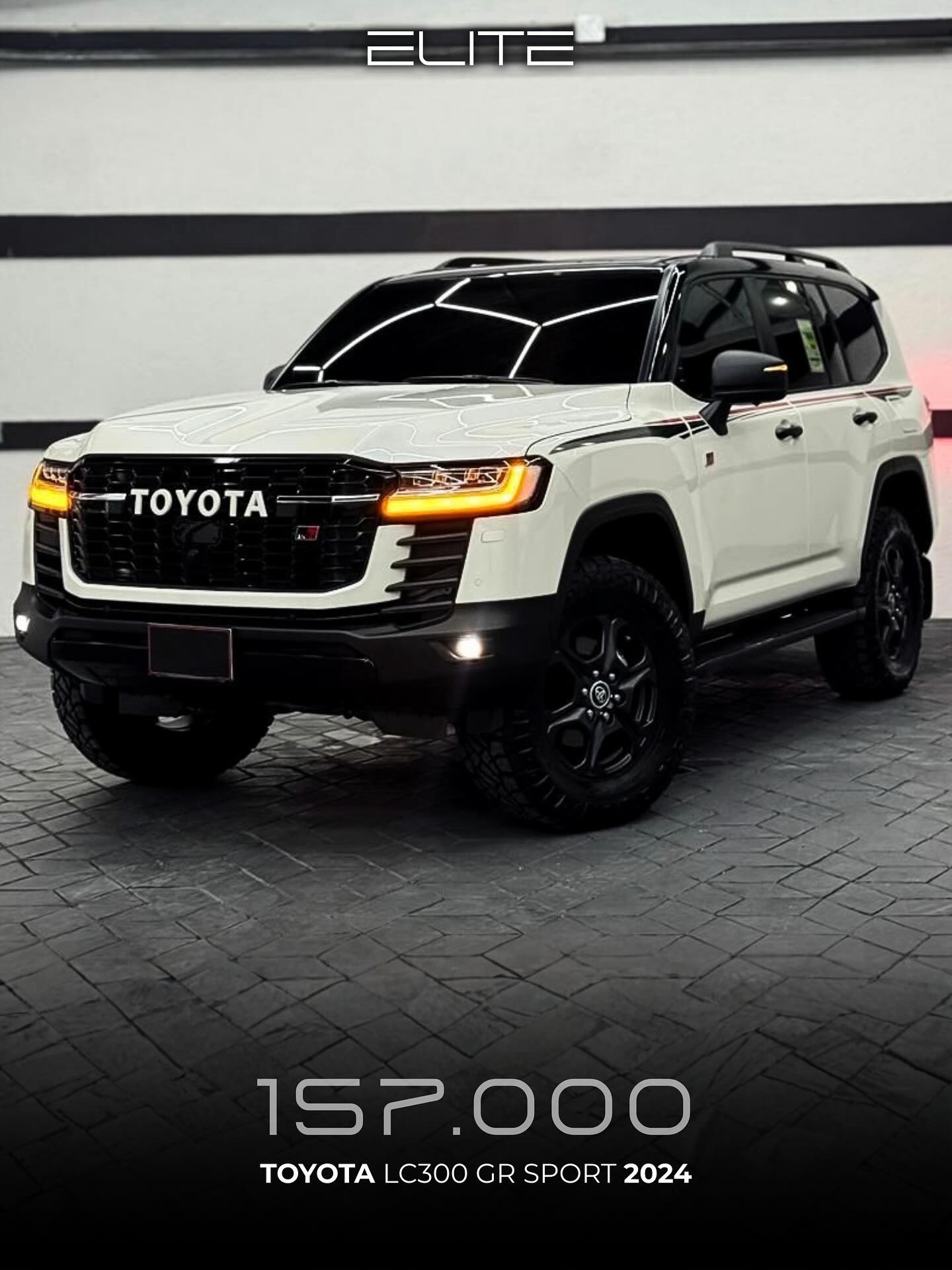 Toyota Land Cruiser 300 GR Sport 2024 Blanco Mérida