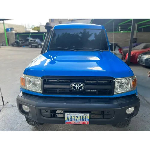 Toyota Land Cruiser 2014 Azul Caracas