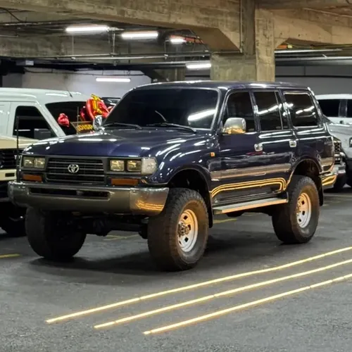 Toyota Land Cruiser Autana 2001 Azul Caracas