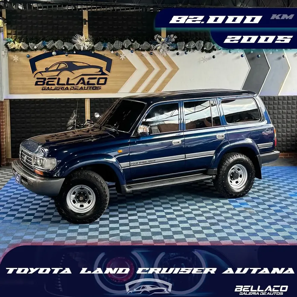 Toyota Land Cruiser Autana 2001 Azul Caracas