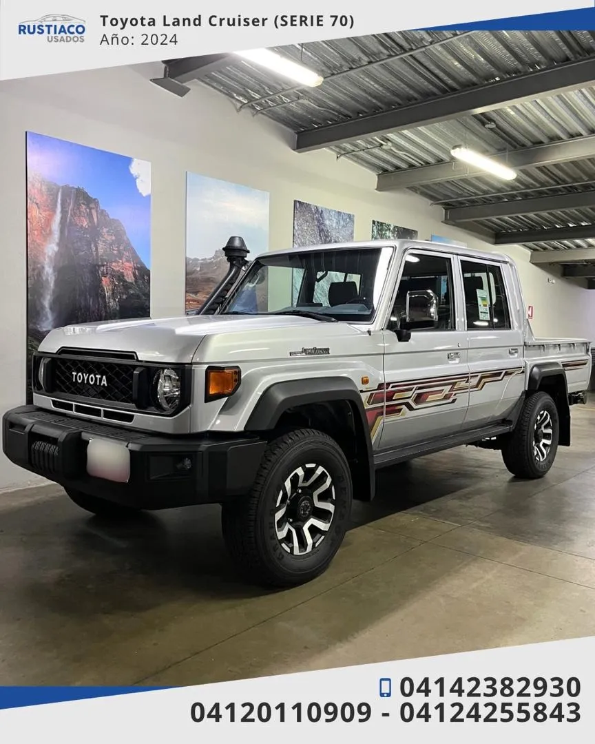 Toyota Land Cruiser 70 LX 2024 Plateado Caracas