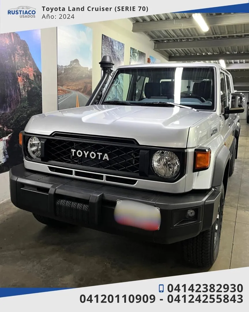 Toyota Land Cruiser 70 LX 2024 Plateado Caracas