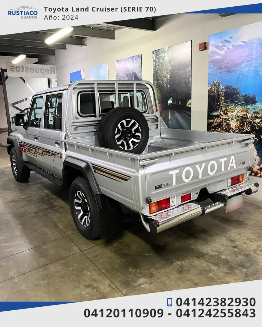 Toyota Land Cruiser 70 LX 2024 Plateado Caracas