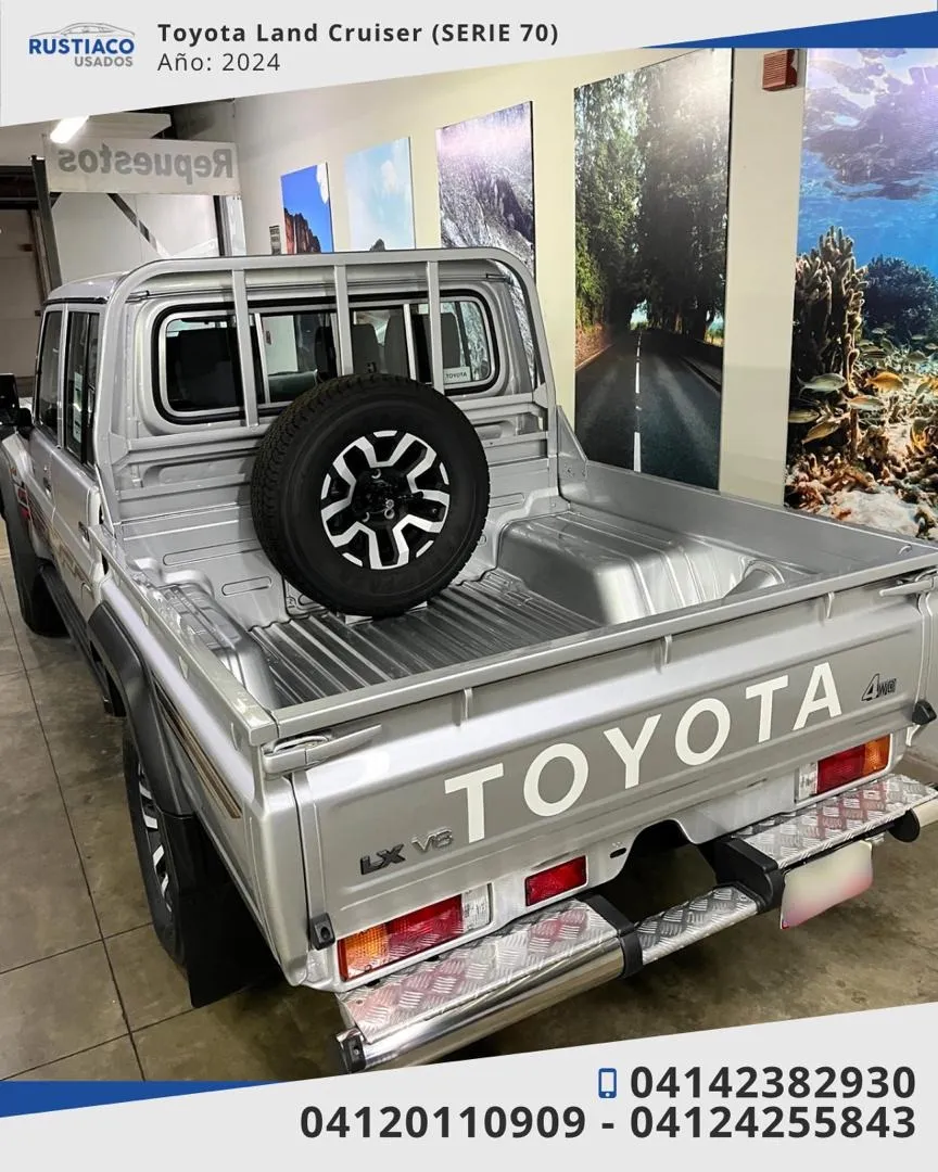 Toyota Land Cruiser 70 LX 2024 Plateado Caracas