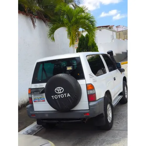 Toyota Land Cruiser Prado Merú 2007 Blanco Caracas