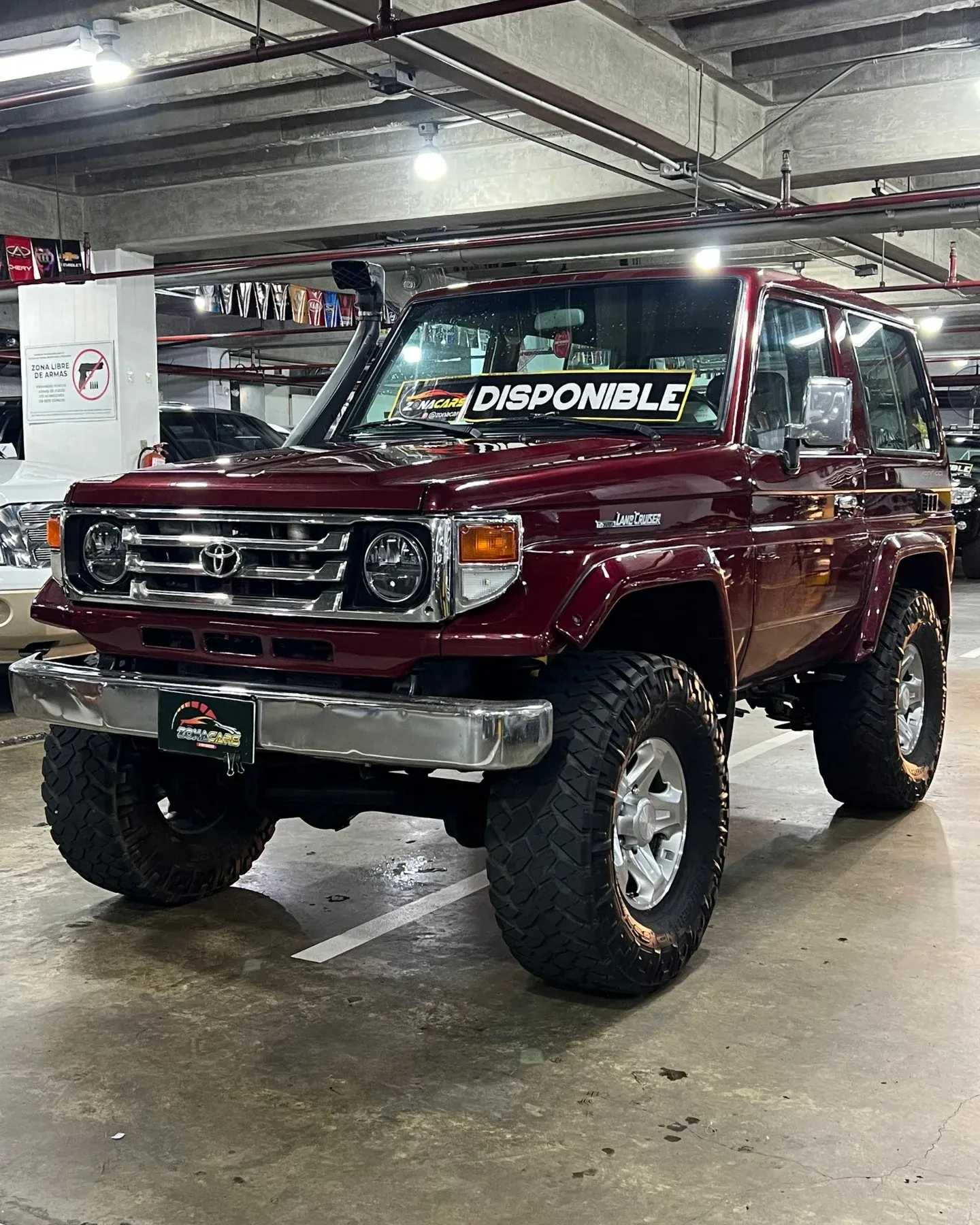 Toyota Land Cruiser Machito LX 2007 Vinotinto Caracas