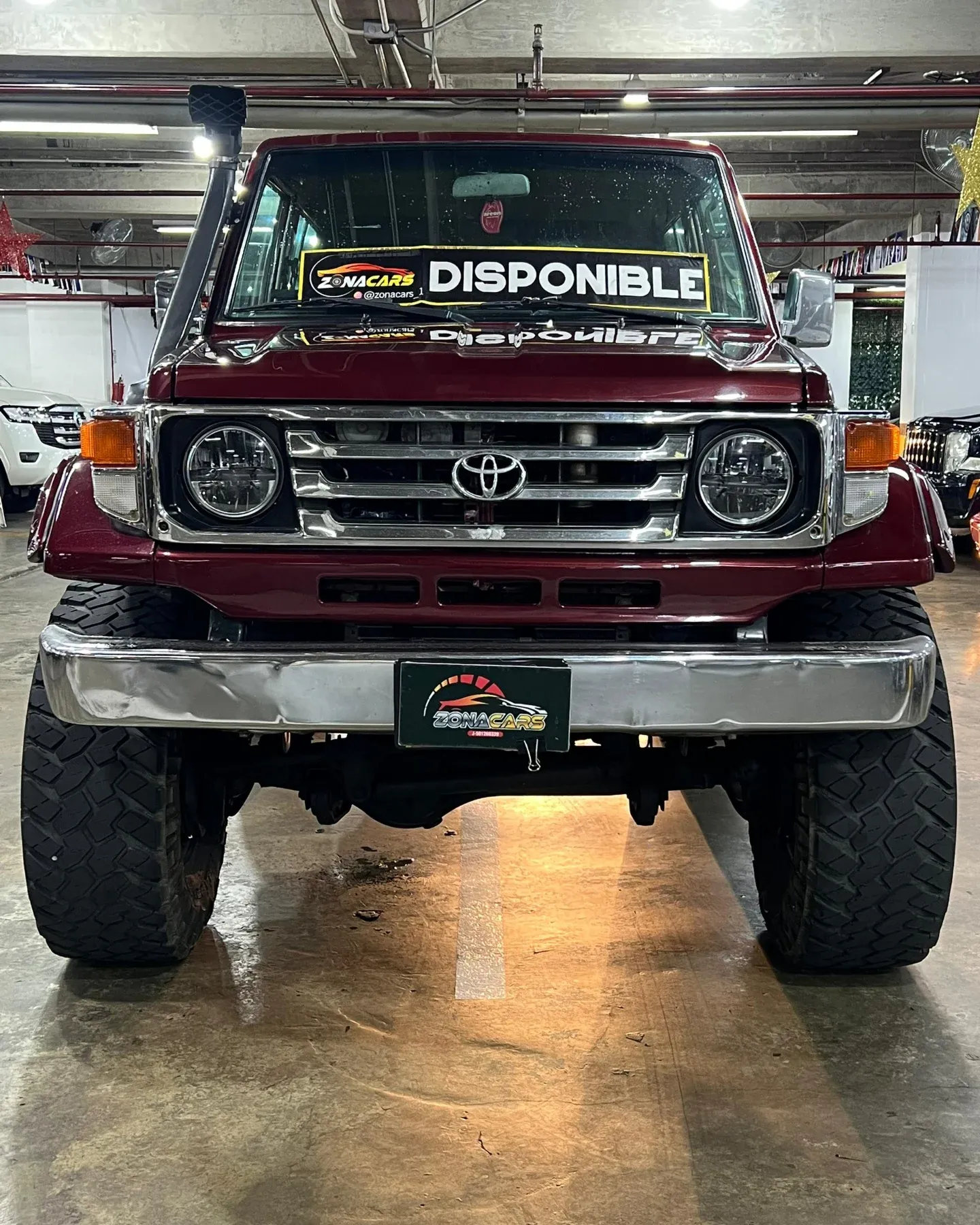 Toyota Land Cruiser Machito LX 2007 Vinotinto Caracas