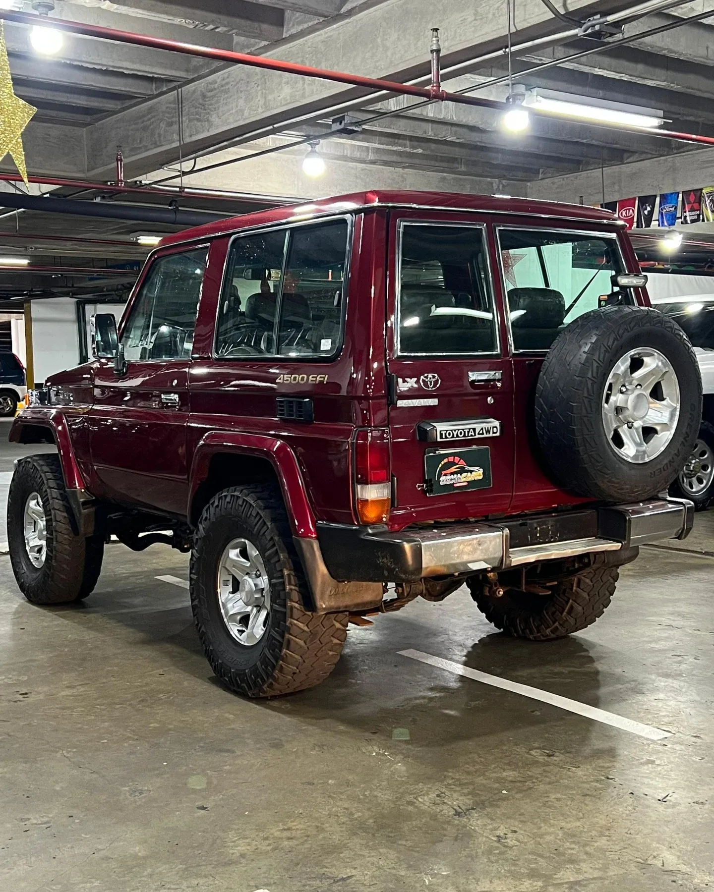 Toyota Land Cruiser Machito LX 2007 Vinotinto Caracas