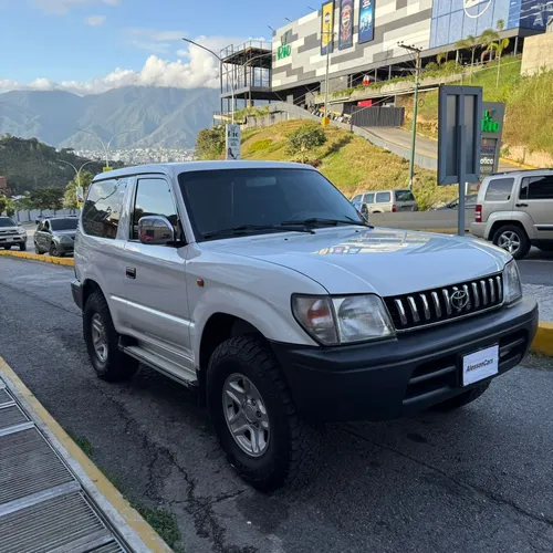 Toyota Land Cruiser Prado Merú 2007 Blanco Caracas