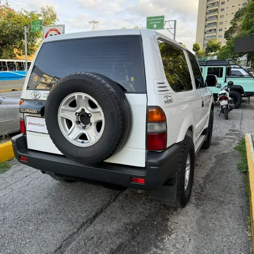 Toyota Land Cruiser Prado Merú 2007 Blanco Caracas