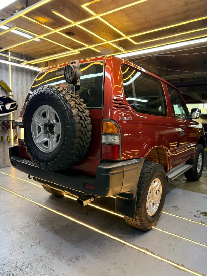 Toyota Meru 2007 Rojo Caracas