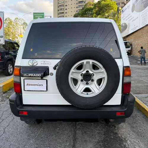 Toyota Land Cruiser Prado Merú 2007 Blanco Caracas
