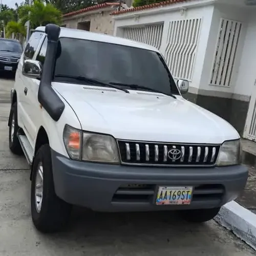 Toyota Land Cruiser Prado Merú 2007 Blanco Caracas