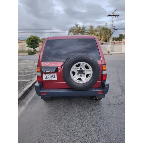 Toyota Land Cruiser Prado Merú 2008 Rojo Caracas