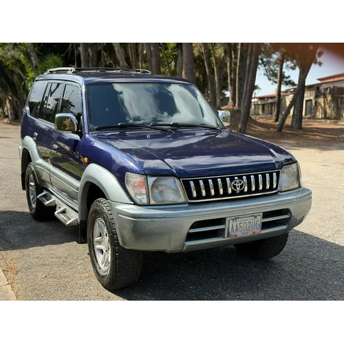 Toyota Land Cruiser Prado 2001 Azul Caracas