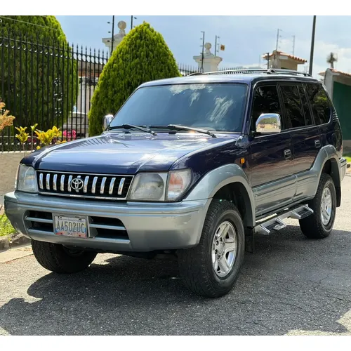 Toyota Land Cruiser Prado 2001 Azul Caracas