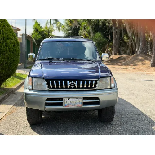 Toyota Land Cruiser Prado 2001 Azul Caracas