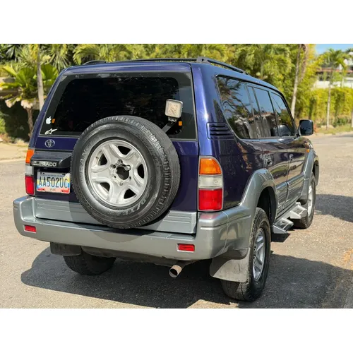 Toyota Land Cruiser Prado 2001 Azul Caracas