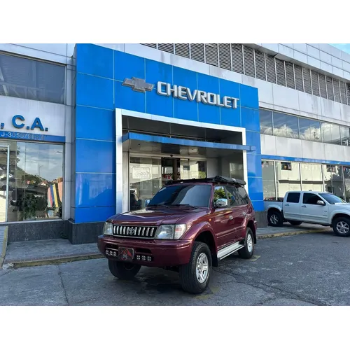 Toyota Land Cruiser Prado 2001 Rojo Caracas
