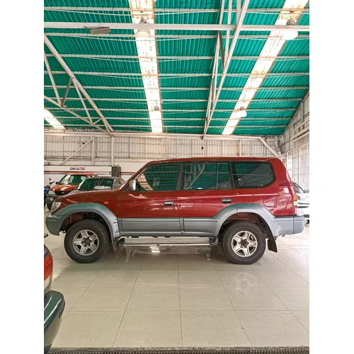 Toyota Land Cruiser Prado 2002 Rojo Caracas