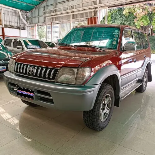 Toyota Land Cruiser Prado 2002 Rojo Caracas