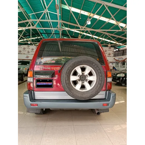 Toyota Land Cruiser Prado 2002 Rojo Caracas