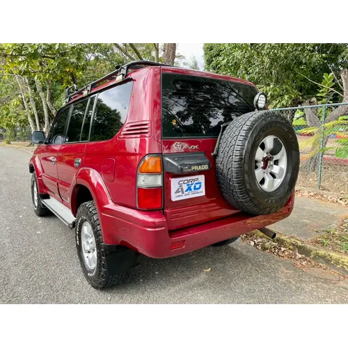 Toyota Land Cruiser Prado Merú 2002 Rojo Caracas