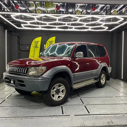 Toyota Prado VX 2002 Rojo Caracas