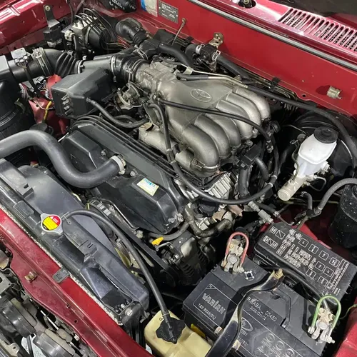 Toyota Land Cruiser Prado VX 2002 Rojo Caracas