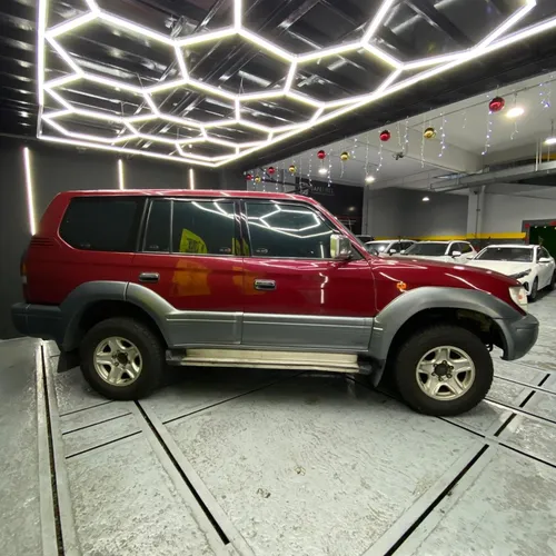 Toyota Prado VX 2002 Rojo Caracas