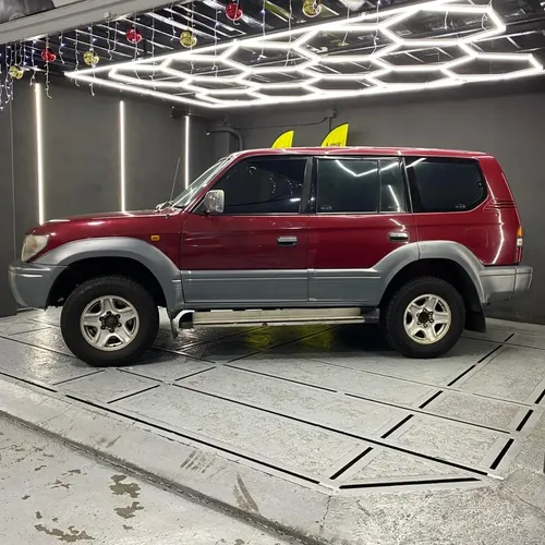 Toyota Land Cruiser Prado VX 2002 Rojo Caracas