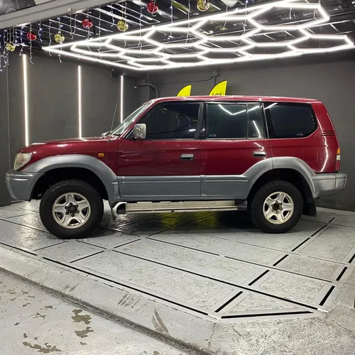 Toyota Prado VX 2002 Rojo Caracas