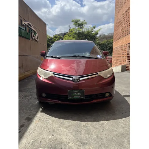 Toyota Previa 2008 Rojo Caracas