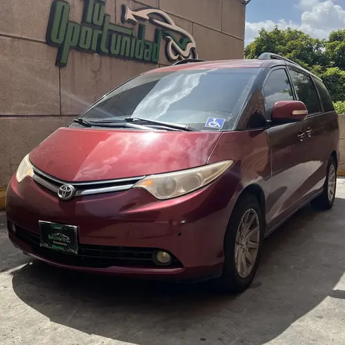 Toyota Previa 2008 Rojo Caracas