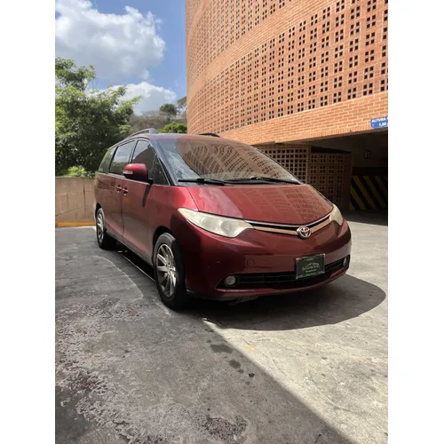 Toyota Previa 2008 Rojo Caracas