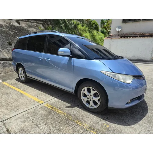 Toyota Previa 2008 Azul Los Teques