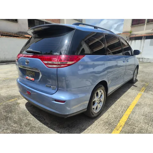 Toyota Previa 2008 Azul Los Teques